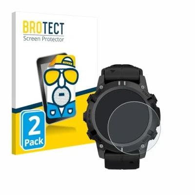 Afbeelding van BROTECT Entspiegelungsfolie Displayschutz Displayschutzfolie Folie Matt, Smartwatch beschermfolie, Grijs