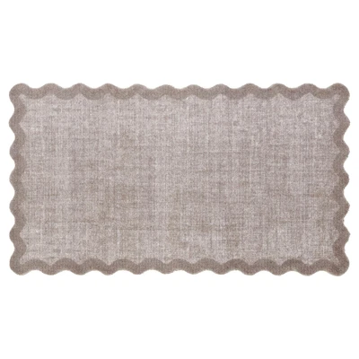 Afbeelding van MD Entree Vloerkleed Deurmat Universal Wave Border 67 x 120 cm