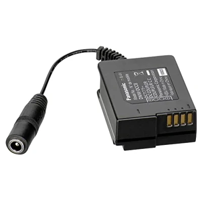 Afbeelding van Panasonic LUMIX DMW DCC8GU9 koppeling (geschikt voor DMC GH2/G6/5/FZ200/FZ1000/FZ300, alleen met netadapter AC8)) zwart