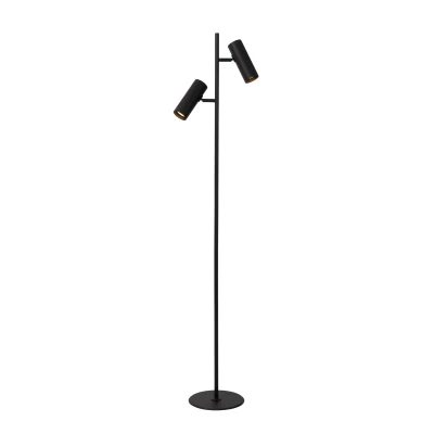 Afbeelding van Lucide CLUBS Vloerlamp 2xGU10 Zwart