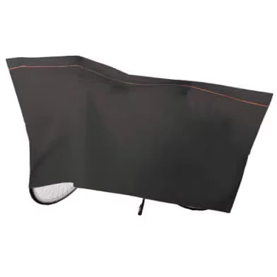 Afbeelding van VK fietshoes indoor 110 x 210 cm polyester zwart/oranje