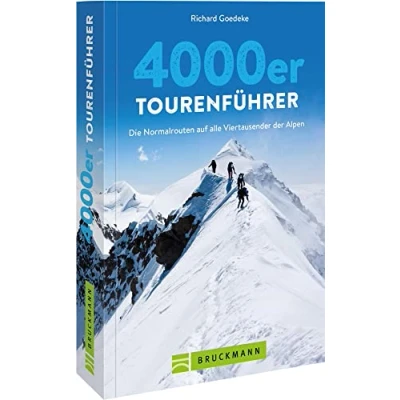 Afbeelding van 4000er Tourenführer: Die Normalrouten auf alle Viertausender der Alpen