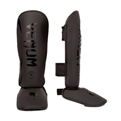 Afbeelding van Venum Challenger Kids Shin Guards Black/Black S