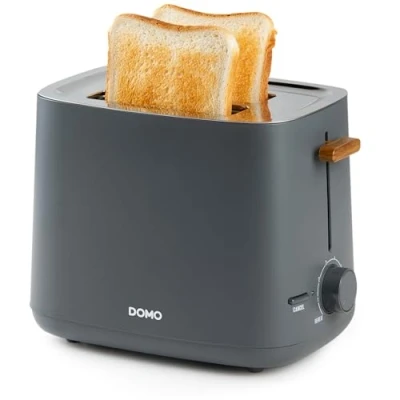 Afbeelding van DOMO DO965T Broodrooster &#039;Wood You&#039; voor 2 toasts