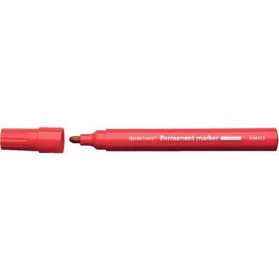 Afbeelding van 10x Permanent marker rond 1 1.5mm rood