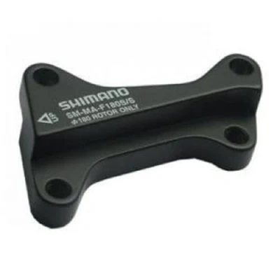 Afbeelding van SHIMANO Uni Ismmaf180ssa remhouders &amp; adapter, zwart, 180 mm