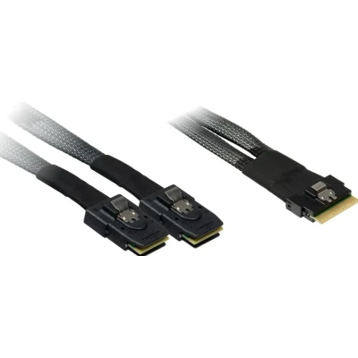 Afbeelding van Inter Tech Kabel SFF 8654 8x 8087 2x 0,75m
