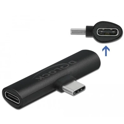 Afbeelding van Delock Adapter USB Type C™ zu 2 x PD schwarz