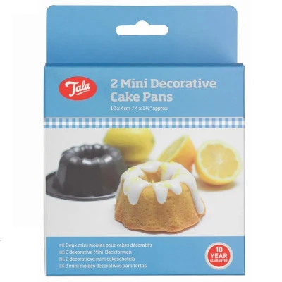 Afbeelding van Tala Mini Tulband Bakvorm 10x4cm Set/2