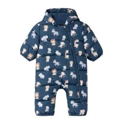 Afbeelding van Name it Nbmmay SUIT Skipak voor kinderen, Maat: 74/80, Dark denim
