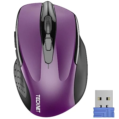 Afbeelding van TeckNet Pro muis, draadloos, 2400DPI, batterijlevensduur 24 maanden, 2,4 G