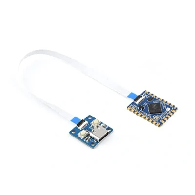 Afbeelding van RP2040 Tiny Mini Development Board Kit Based on Raspberry Pi Microcontroller RP2040, with USB Port Adapter and FPC cable,Support C/C++, MicroPython, Arduino