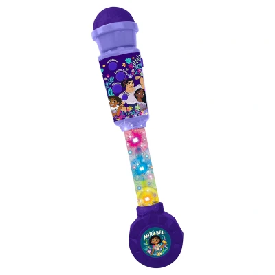 Afbeelding van Lexibook, Disney Encanto, Verlichtingsmicrofoon voor kinderen, muzikaal speelgoedspel, ingebouwde luidspreker, lichteffecten, Aux in kabelaansluiting, Paars, MIC90EN