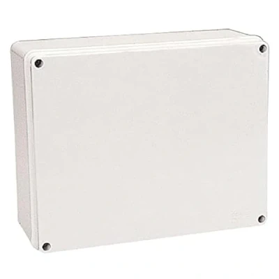 Afbeelding van POLY POOL PP0295 externe aansluitdoos voor elektrische schakelborden, rechthoekige wanddoos, stroomgeleiding in huis, Made Italy