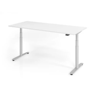 Afbeelding van XDLR 19 S 180x80 Bureau Elektrisch in hoogte verstelbaar. Wit 180 x 80 Tafelhoogte I verstelbaar