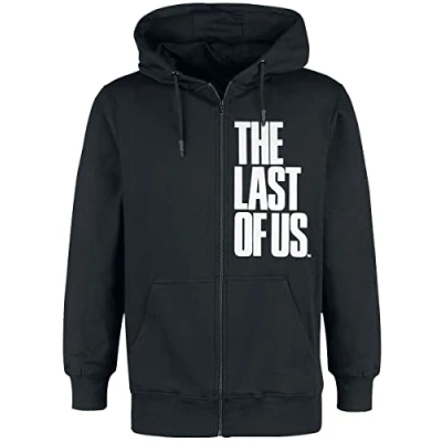 Afbeelding van The Last Of Us Firefly Opschrift Graffiti Vest met capuchon zwart XXL
