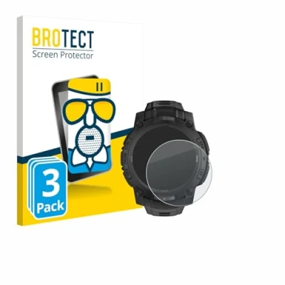 Afbeelding van BROTECT Screenprotector voor Garmin Instinct 3 Solar Tactical Edition (45 mm) Folie Beschermfolie Beschermglas matte (3 Stuks)