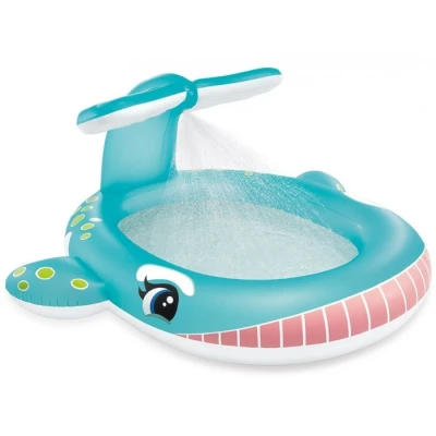Afbeelding van Intex Walvis kinderzwembad met watersproeier 201 x 196 91 cm