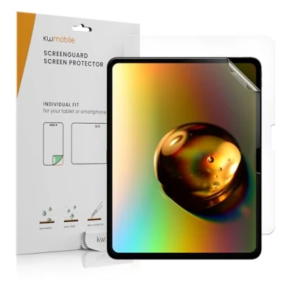 Afbeelding van kwmobile 2x beschermfolie geschikt voor Apple iPad Pro 13&quot; (2024) Transparante screenprotector tablet