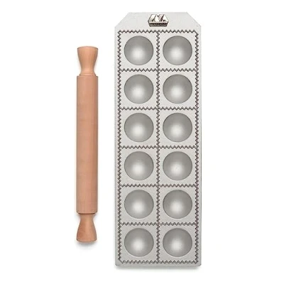 Afbeelding van Marcato Ravioli Maker met Deegroller 12 Vaks ø 5.5 cm