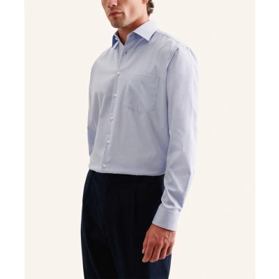 Afbeelding van Seidensticker Overhemd New Kent CombI Regular Fit Blauw 47