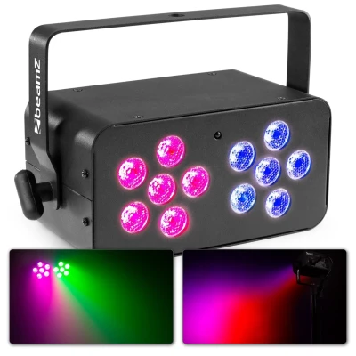 Afbeelding van BeamZ DJ Bank 124 RGBW met 12x 4W LED&#039;s en afstandsbediening