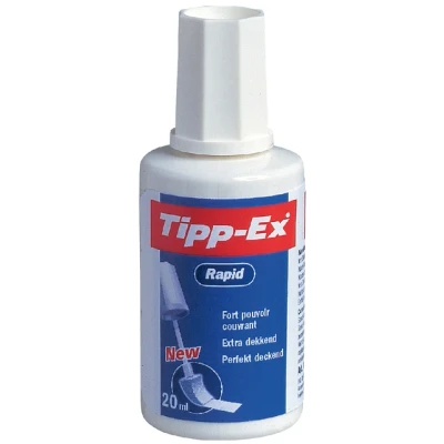 Afbeelding van Tipp Ex Rapid correctievloeistof (2 stuks)