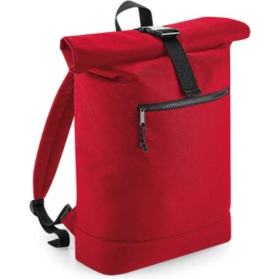 Afbeelding van Recycled Roll Top Rugzak (Rood)