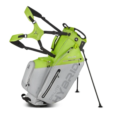 Afbeelding van Big Max Dri Lite Hybrid Plus Standbag Golftas, lime/grijs
