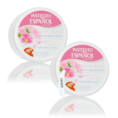 Afbeelding van Instituto Español Crema Corporal Creme Hydraterende met Hyaluronzuur Regenererende Intensieve voor Ruwe Huid Lichaamscrème ter voorkoming van Uitdroging Set 800 ml
