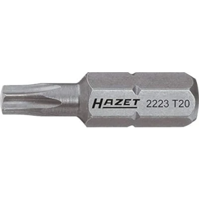Afbeelding van HAZET 2223 T6 Torx bit T 6 Speciaal staal C 6.3 1 stuk(s)