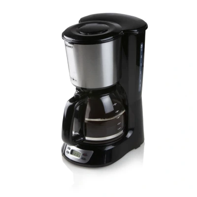 Afbeelding van Domo DO708K Koffiezetapparaat RVS/Zwart
