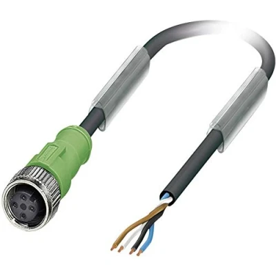 Afbeelding van Phoenix Contact 1683002 Sensor/actuator connector, geassembleerd M12 Aantal polen: 4 Bus, recht 10.00 m 1 stuk(s)