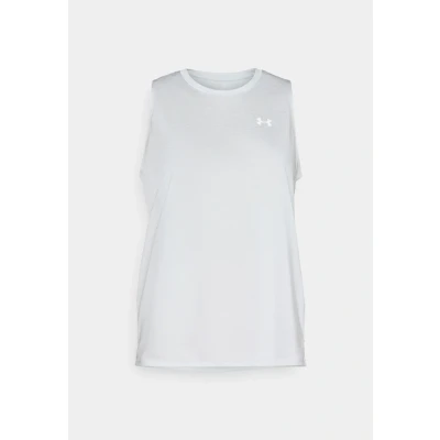 Afbeelding van Under Armour Tech Tank Twist, Halo Grijs/Wit/Wit, LG