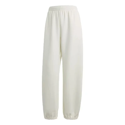 Afbeelding van adidas Sportswear SOFT LUX Loose PANT Trainingsbroek, Dames, Maat: Small, Owhite
