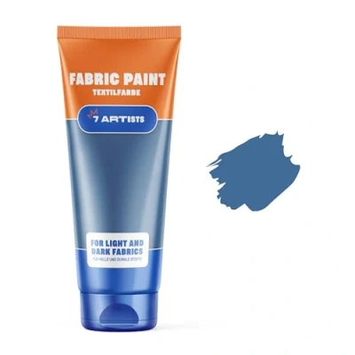 Afbeelding van Textielverf 7 Artists Machinewasbaar Blauwe Spijkerbroek 60ml Ideaal Voor Wasbare Kinderen Wasbaar Stoffen Kleuren