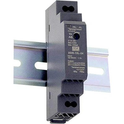 Afbeelding van Mean Well DDR 15L 12 12V/DC 1,25A 15W DC 1x