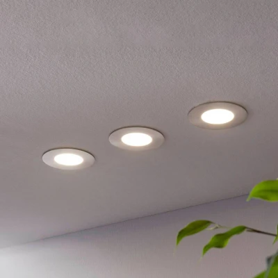 Afbeelding van EGLO Fueva C Inbouwarmatuur LED Ã ̃ 8,5 cm Grijs Dimbaar