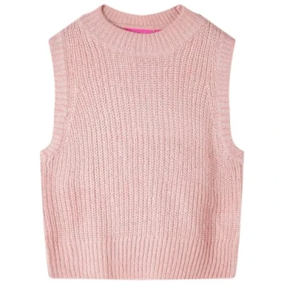Afbeelding van Kinderspencer gebreid 116 lichtroze