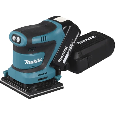 Afbeelding van Makita DBO480RTJ 18 V Handpalm vlakschuurmachine