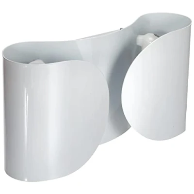 Afbeelding van Flos Foglio Wandlamp, wit, 37x21x9,7