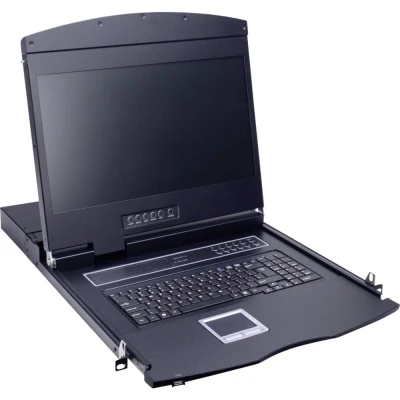 Afbeelding van VALUE 19 KVM console, 48 cm (19) TFT (16:9), VGA, USB, toetsenbordindeling Duits