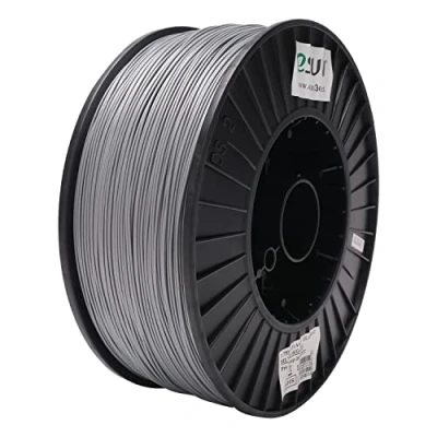 Afbeelding van eSUN PLA+ Filament 1.75mm, Verbeterde Taaiheid 3D Printer PLA Plus, Dimensionale Nauwkeurigheid +/ 0.03mm, 3KG per Spoel, Pro Printing Filament, Zilver