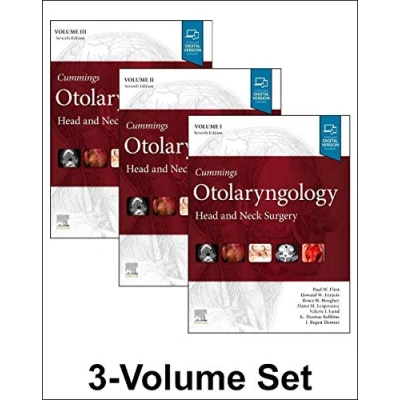 Afbeelding van Cummings Otolaryngology: Head and Neck Surgery, 3 Volume Set