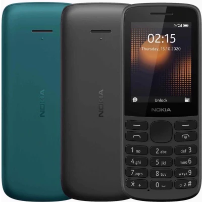Afbeelding van Nokia 215 Zwart Dual Sim 4G 2,4 INCH Screen FM Radio Bluetooth 5,0