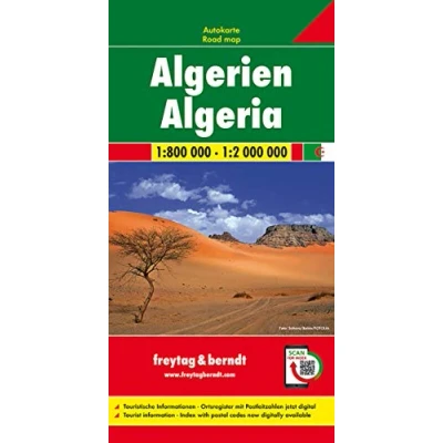 Afbeelding van F&amp;B Algerije: Wegenkaart 1:800 000 / 1:2 000: 147
