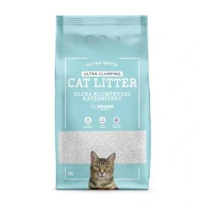 Afbeelding van by Amazon Wit Ultra Klonteren Nest voor Katten 10 L