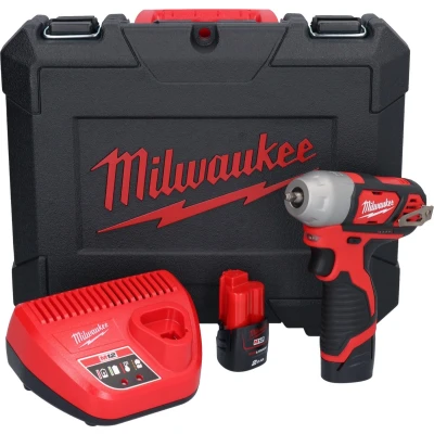 Afbeelding van M12 BIW14 202C Sub Compact 1/4&quot; Slagmoersleutel 12V 2 x 2.0Ah Li ion