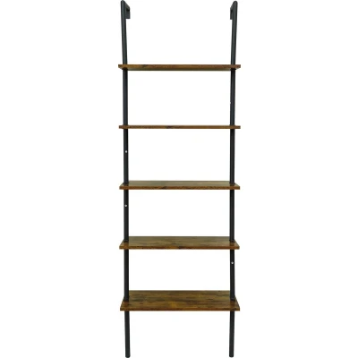 Afbeelding van FURNILUX 5 laags Opbergladder 60 x 30 186 cm