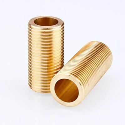 Afbeelding van Schroefdraad SENRISE 2 STKS 1/2 inch Messing Running Nippel Lange Sanitair Fitting voor Tank Connectoren (60 mm)